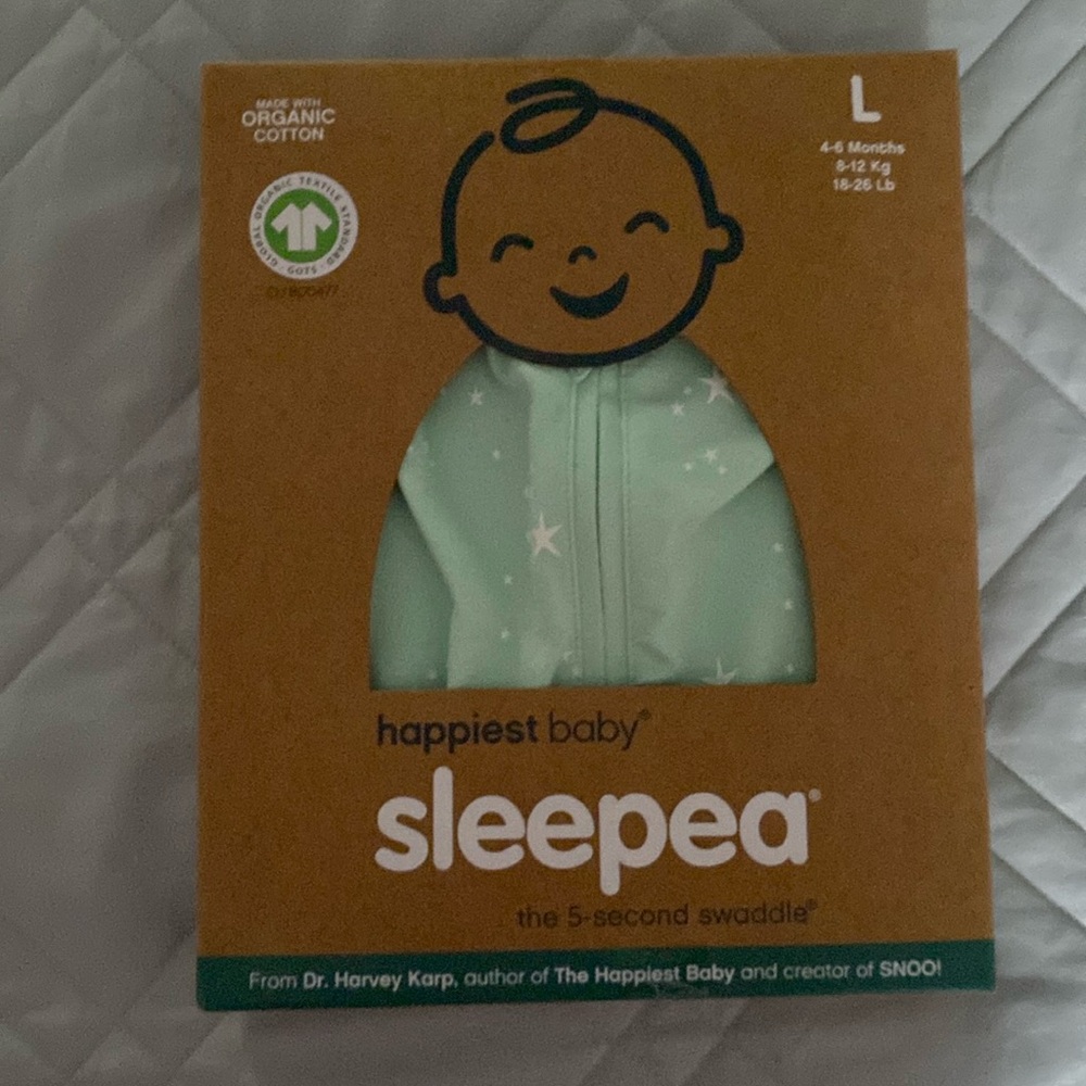 5 minute zippered Swaddle